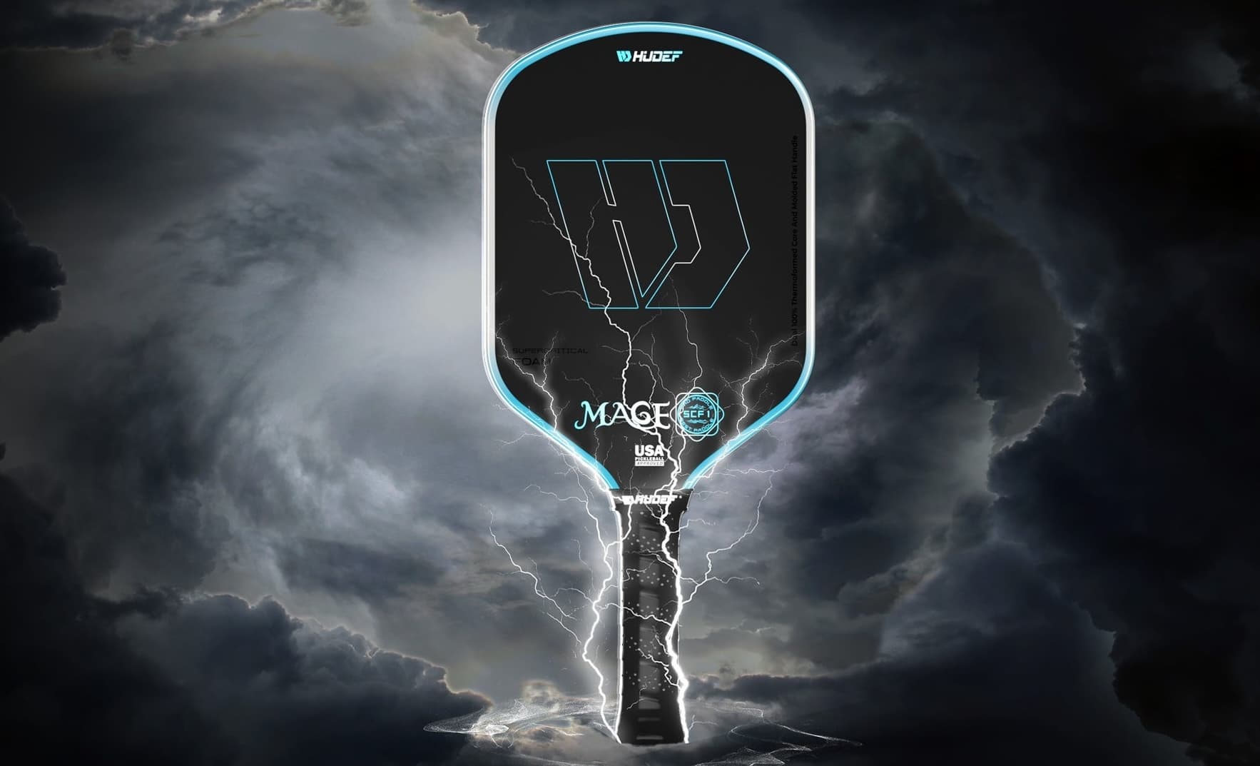 Hudef Mage SCF2 Review: Paddle With Best Spin? (2025)