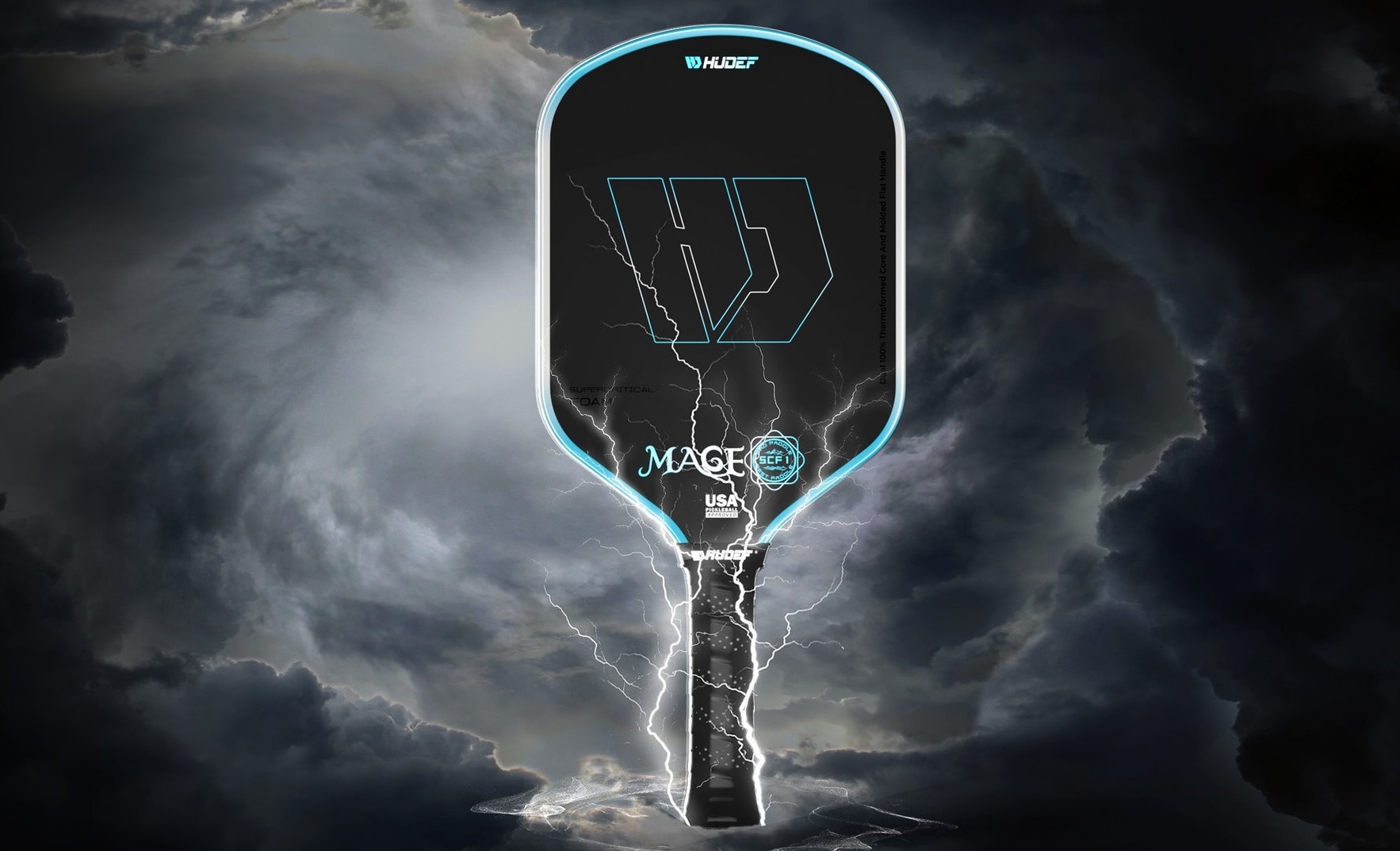 Hudef Mage SCF2 Review: Paddle With Best Spin? (2025)